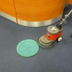 bonnet cleaning a carpet in eastbourne
