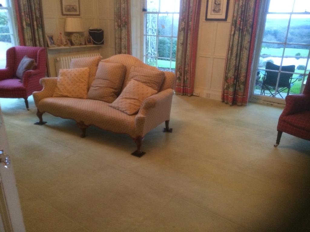 Professional carpet cleaning in Hastings using hot water extraction equipment