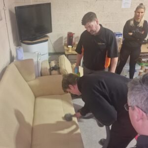 Upholstery cleaning course
